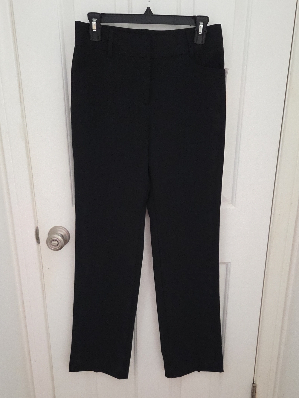 BCX Black Straight-Leg Trousers